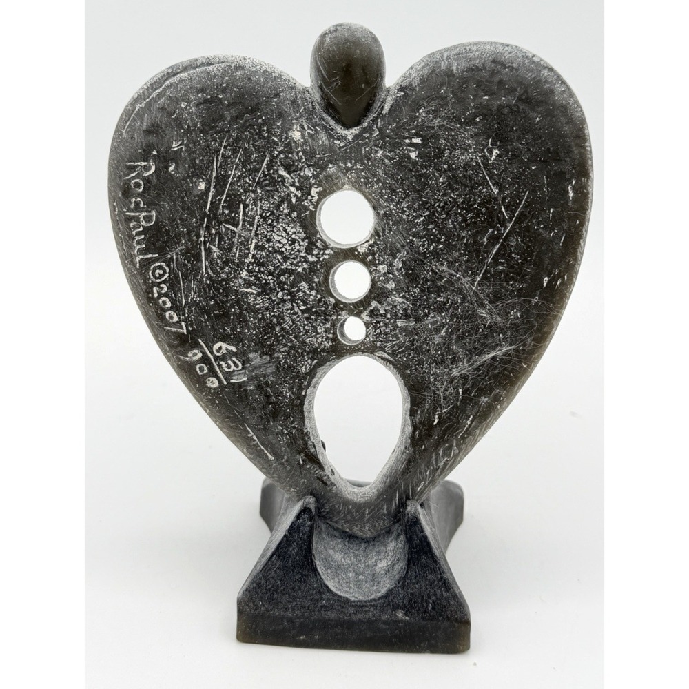 Roc Paul Sculpture Heart Angel 2007 Limited Edition RocPaul Studios 631 / 900